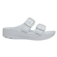 thumbnail image 2 of TELIC Adult Female Boise Bliss Sandals, Color: Snow White/White Buckle, Size: M (800-02-M), 2 of 7