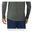thumbnail image 6 of BALEAF Men's Long Sleeve Running Shirts Athletic Workout UPF 50+ Quick Dry Lightweight Grey Heather Size L, 6 of 7