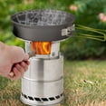 thumbnail image 2 of Coofit Cookware Mess Kit Stainless Steel Camping Stove Camping Utensils for 1-2 Persons, 2 of 10