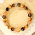 thumbnail image 2 of Pulsera de cristal natural con cuentas de citrino amarillo para mujer, 8 mm, 2 of 2