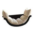 thumbnail image 1 of Mecedora,Mecedora Silla deslizadora individual y transpirable para el hogar,Silla reclinable Cómoda sala de estar lavable,Silla de ocio Sillón Sofá cama Adultos,Sofá, 1 of 9