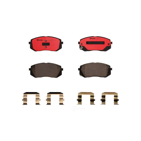 Brembo P30056N NAO BRAKE PADS Fits select: 2015 HYUNDAI SONATA SPORT/LIMITED, 2013-2016 KIA SPORTAGE LX