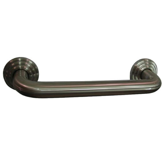 Kingston Brass DR314328 Restoration 32" Grab Bar, 1-1/4" Diameter, Brushed Nickel