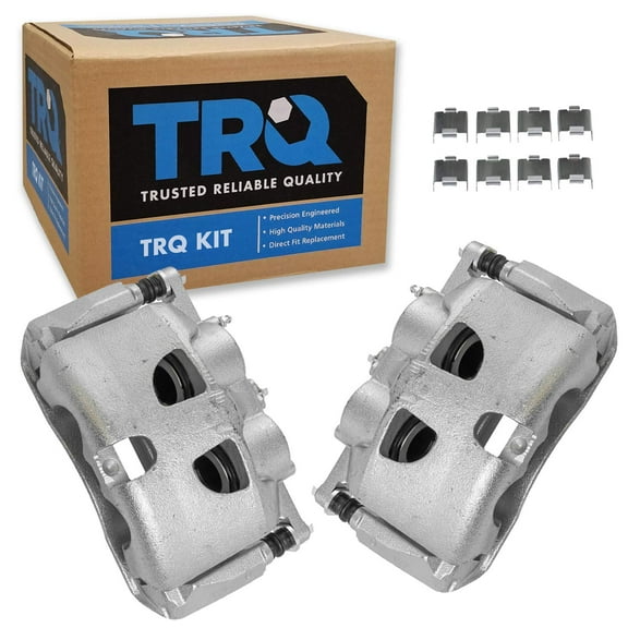 TRQ Front Brake Caliper Set Compatible with 2012-2020 Ford F-150