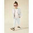 thumbnail image 3 of Little Star Organic Toddler Girl 2Pc Full Zip Hoodie & Slim Jogger Set, Size 12M-5T, 3 of 8