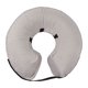 thumbnail image 1 of Aro inflable para mascotas, collar isabelino, protege de mordidas y lamidas, color gris, talla M, ideal para postoperatorios y cuidado de la piel., 1 of 6