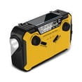 thumbnail image 1 of Multi-functional outdoor SOS emergency flashlight solar hand-cranked radio, 1 of 1