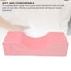 thumbnail image 4 of Almohada de Pestañas de Espuma Viscoelástica, Almohada de Pestañas de Belleza de Terciopelo de Cristal en Forma de U, Comodo Soporte de Culo de Felpa para extensión de, 4 of 7