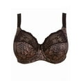 thumbnail image 2 of Elomi Womens Morgan Underwire Full Cup Stretch Lace Banded Bra, 36DD, Ebony, 2 of 3