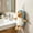 Mint Green, variant on (C)Sky Blue Hedgehog Chenille Cotton Hand Towel, Playful Forest Critter Design, Ultra-Absorbent Fuzzy Hanging Towel for Bright Kitchen & Bathroom Accents.13*9 in