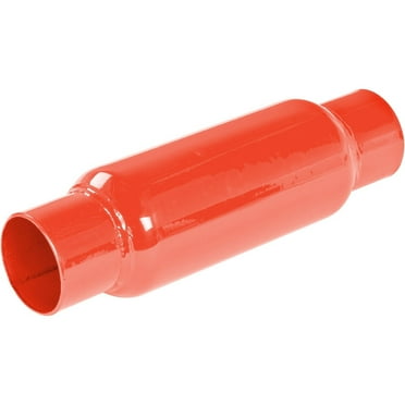 JEGS 30286 Glasspack Muffler 2.500 in. Inlet/Outlet 3.500 in. Body Diameter 12 i