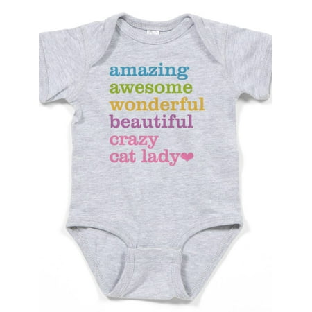 

CafePress - Crazy Cat Lady - Cute Infant Bodysuit Baby Romper