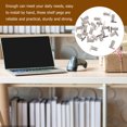 thumbnail image 4 of MasteelfCA 20pcs Shelf Support Pegs Copper Shelving Brackets Shelf Support Pegs for Cabinet Shelf, 4 of 7