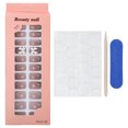 thumbnail image 1 of Stick On Nails Un montón de uas artificiales adhesivas para mujeres para bodas., 1 of 8