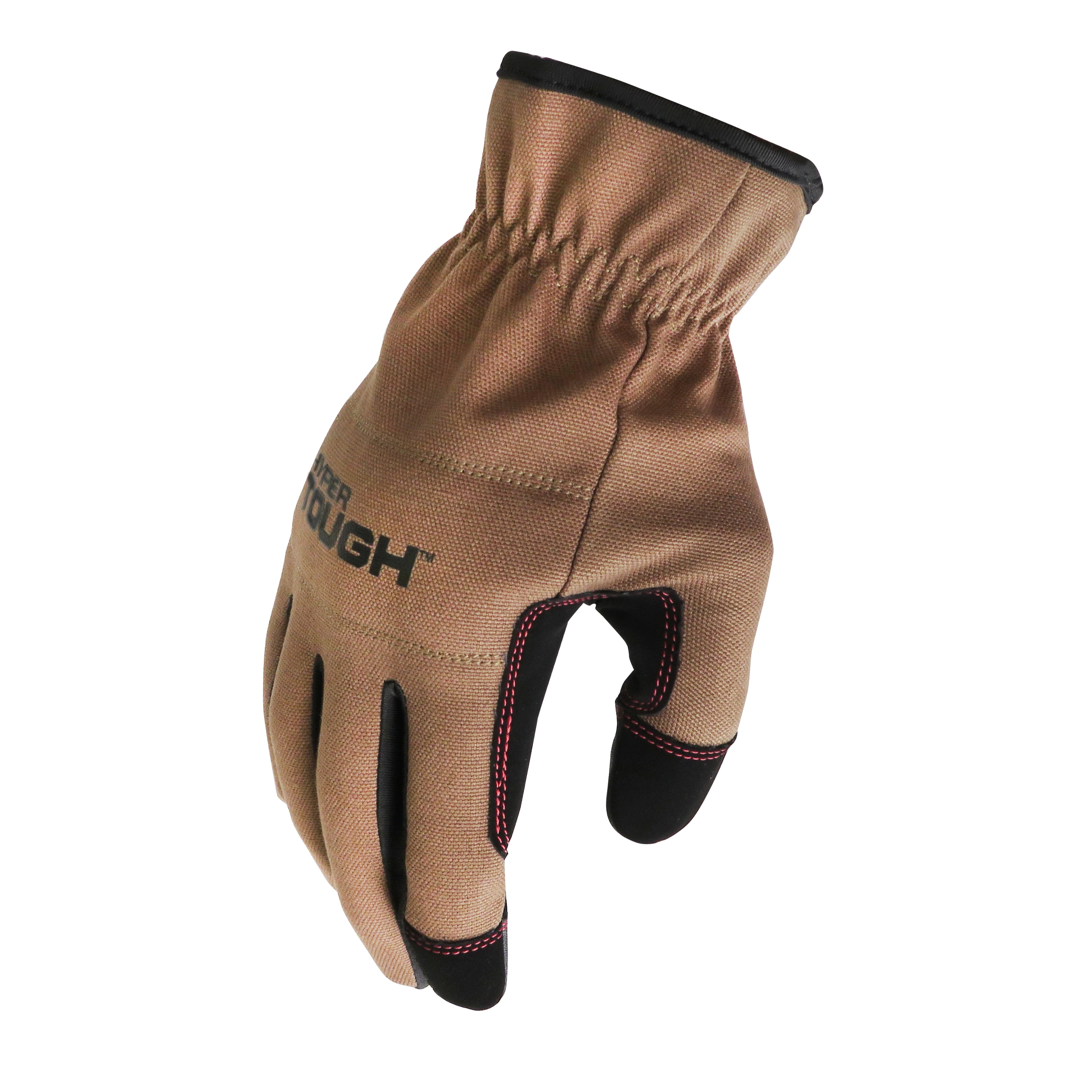 Firm Grip Trademaster Size Large Duck Canvas Gloves tan Touchscreen  Compatible at  Men's Clothing store