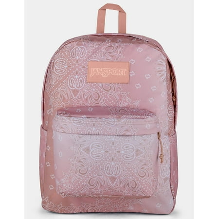 JanSport Superbreak Plus Cowboy Kerchief Backpack, Misty Rose