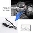 thumbnail image 4 of 6 inch Wire Twisting Plier Lock Twist Twister With A Spring Return Heavy Duty Jaws, 4 of 8
