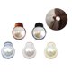 thumbnail image 2 of 5pcs Pearl Hair Claw Clips Stylish Hair Barrettes for Baby Girls Toddlers Kids Brown Orange Grey, 2 of 3