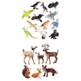 thumbnail image 1 of 2 juegos de modelos de animales en miniatura simulación de de para niños niños, 1 of 9