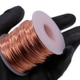 thumbnail image 4 of Soft Copper Wire, 16 Gauge, 126 Feet, Bare Copper Wire, Bright, 1 Pound Spool, 4 of 6