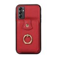 thumbnail image 2 of for Samsung Galaxy A14 5G Case, Elegant Minimalist Wallet Case with Ring Kickstand and Shoulder Strap, Shockproof Stylish Protective Durable PU Leather Cover for Samsung Galaxy A14 5G, Red, 2 of 7