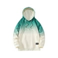 thumbnail image 1 of KIHOUT Chandails à Capuche Printemps Hiver pour Hommes, Mode Décontractée Dégradé Manches Longues, Taille m-3TG, 1 of 3
