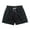 Black (Solid), variant on Fashionable Summer Swim Trunks for Men, Quick Dry Swim Shorts for Men, Swimwear, Bathing Suits, Swim Shorts with Various Colors & Designs, Quick Dry Nylon Shorts, Black/White/Red, XX-Large