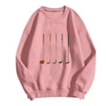 thumbnail image 3 of Golf Clubs Graphic Sweatshirts for Women Long Sleeve Crewneck Sweatshirt for Golf Lovers Pullover Tops, 3 of 5