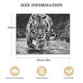 thumbnail image 2 of COMIO  Animal Tiger Black and White Poster Canvas Wall Art Prints for Wall Decor Room Decor Bedroom Decor Gifts Frame-Style, 2 of 5