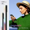 thumbnail image 3 of OriginalFit Slim Case for iPhone 14 6.1'', Ultra Thin Sturdy Protective Phone Case with Full Camera Protection & Anti-Scratch & No Fingerprint Hard Matte Back Cover, Silky-Touch, Black, 3 of 7