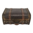 thumbnail image 1 of Retro Storage Box,Retro Wooden Suitcase Home Retro Wooden Suitcase Jewelry Box Enhanced Durability, 1 of 14