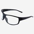 thumbnail image 2 of Bifocal Safety Glasses with Readers Wrap Around TR90 Frame Sport Magnifying Safety Reading Protective Goggles for Men and Women Massa in Blue 1.75, 2 of 10