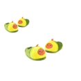 thumbnail image 1 of Zapatillas Cálidas Novedosas Sunnimix Con Forma de aguacate Suaves y acogedoras Antideslizantes para niñas, 1 of 7