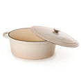 thumbnail image 3 of BergHOFF Neo 4pc Cast Iron Cookware Set, 5qt. & 8qt., Meringue, 3 of 8