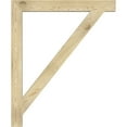 thumbnail image 3 of Ekena Millwork 4"W x 38"D x 46"H Traditional Block Rough Sawn Bracket, Douglas Fir, 3 of 4