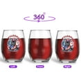 thumbnail image 2 of French Bulldog Patriotic Welcome for 4Th of July Independence Day 15oz Stemless Wine Glass Mug Dog Lover Gifts Wine Glasses Cup - 00010, 2 of 5