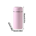 thumbnail image 3 of Giunmcul 316 Stainless Steel Mini 240ml Compact Pocket Insulated Cup 14x6cm Fashionable Portable Tea High Value Water Thermos Blue Pink White Green, 3 of 6