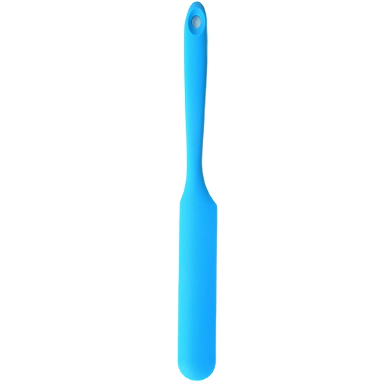Walbest Long Handle Silicone Slim Spatula, Jar Spatula Non-Stick Silicone  Scraper Heat Resistant Spatula Scraper for Jars, Smoothies, Blenders  Cooking Baking Stirring Mixing Tool, 13.11 