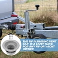 thumbnail image 4 of KONTONTY Capuchon de Remplacement pour Évent de Toit de Rv en Plastique Gris pour Ventilation de Véhicule Récréatif et Remorque, 4 of 8