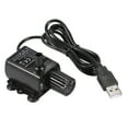 thumbnail image 1 of DECDEAL USB Bomba de agua sin escobillas con boquillas Colador Ultra silencioso Mini DC5V Micro bomb Tomshoo Fuente de estanque, 1 of 7
