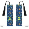 thumbnail image 2 of Kdxio Dinosaur In Space Print Metal Tassel Bookmarks,Perfect Gift for Art Lovers and Bookworms Metal Bookmarks for Women, 2 of 8