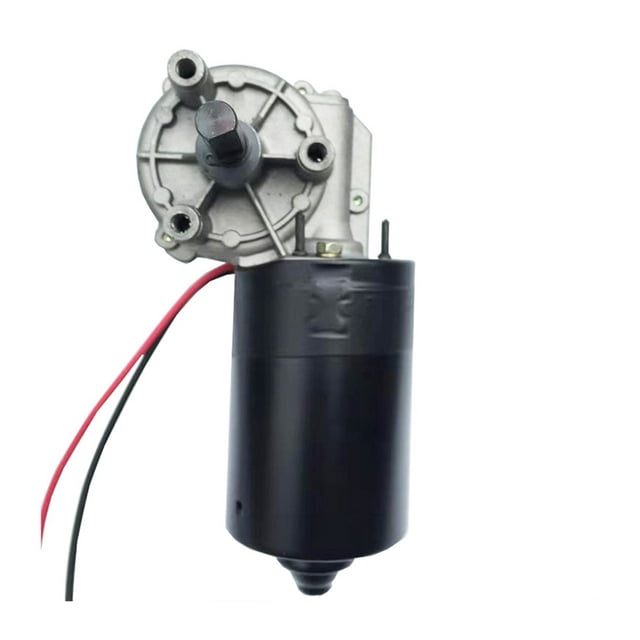 DC 24V 60W Worm Gear DC Gear Motor 10-410RpmEquipment For Volume Gate Garage DoorGarage Doors, Rolling Shutter Doors, Sliding Doors ,Wide Use