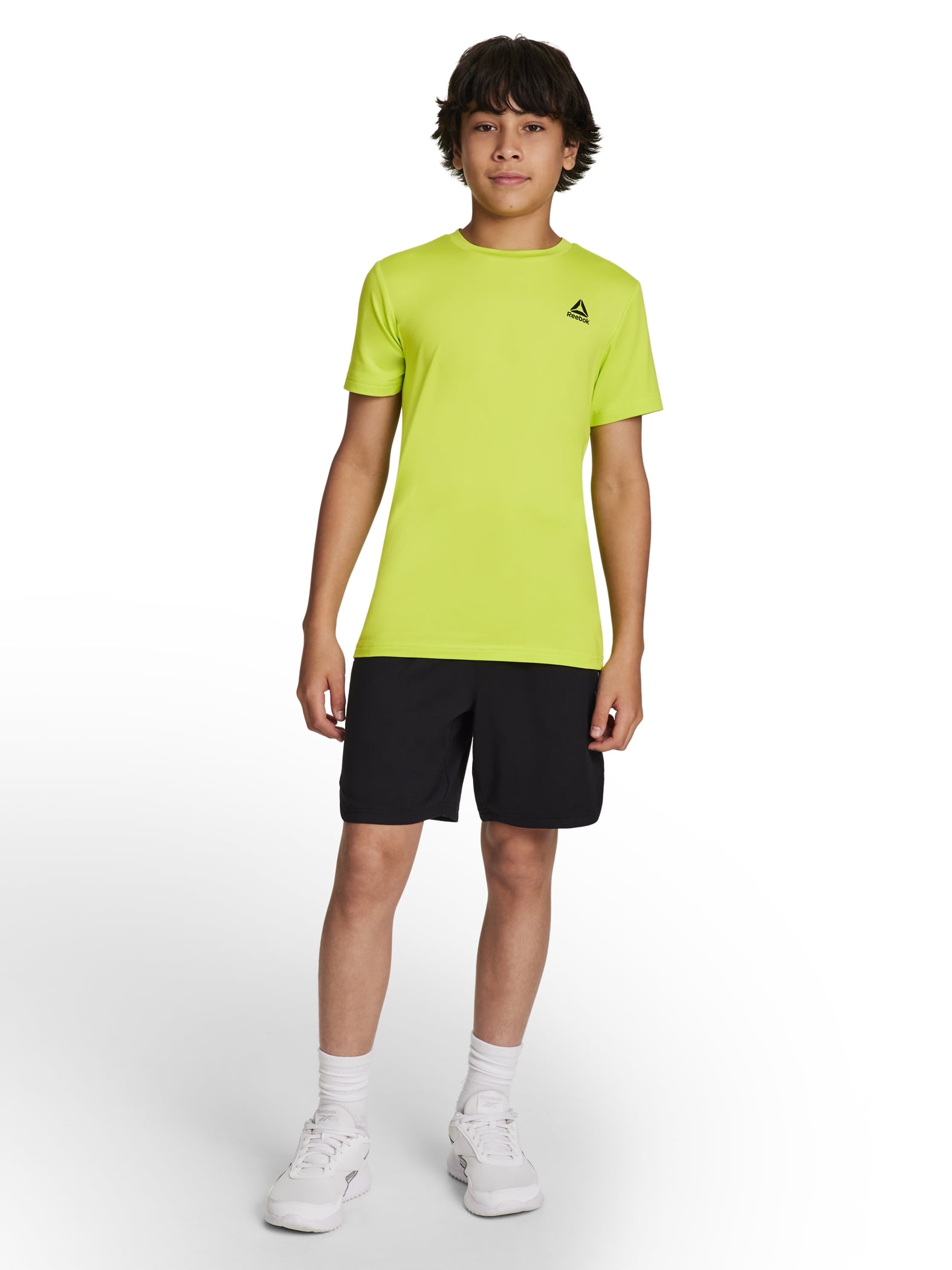 Reebok Boy's Legacy Athletic Core Short Sleeve T-Shirt, Sizes 4-18