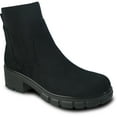 thumbnail image 1 of kozi Canada Bottillon Habillé Décontracté pour Femme LEILA-8 Botte d'Automne Fermeture Éclair Latérale Suède Noir, 1 of 8