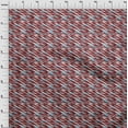 thumbnail image 4 of oneOone Velvet Maroon Fabric Abstracts Craft Projects Decor Fabric Printed By The Yard 58 Inch Wide, 4 of 5
