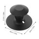 thumbnail image 2 of OULII 8Ud Adhesivos Redondos Para Cajones Y Puertas De Cocina Y Clóset Estilo Europeo Negro, 2 of 7