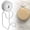 White, variant on Rotating Suction Hook,Floating Utility Hangers,Space Saving Rack 120g for Wall Multifunctional Heavy Duty Coat Hook No Drilling Storage Professional Hardware Supplies Modern Home Organization Guard