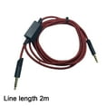 thumbnail image 2 of Yucurem Replacement Headset Cable Inline Mute Cord for Astro A10/a30/a40/a40tr/a50(red), 2 of 10