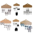 thumbnail image 4 of Pendientes De Esqueleto De Halloween Gotas De Oreja De Esqueleto Punk Hip-Hop Pendientes Joyería Gran Regalo Para Amigos 3 Par/Set Yuarrent AP007573-05, 4 of 4