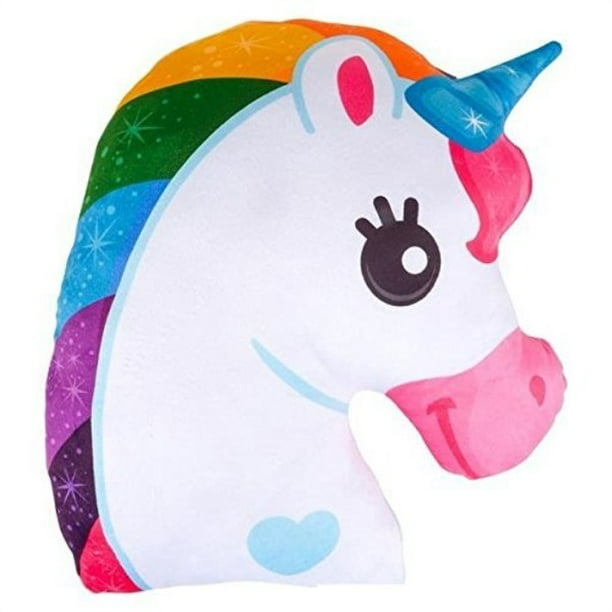 Wish Novelty Unicorn Pillow Soft and Plush Decorative Throw Great Gift For Kids Walmart